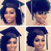 Short Hairstyles With Graduation Cap (Photo 1 of 25)