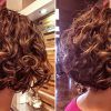 Short Curly Caramel-Brown Bob Hairstyles (Photo 10 of 25)
