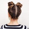 Upside Down Braid And Bun Prom Hairstyles (Photo 9 of 25)