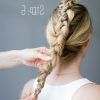 French Braid Pinup Faux Hawk Hairstyles (Photo 23 of 25)