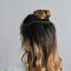 Half-Up Hairstyles With Top Knots (Photo 4 of 25)