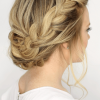 French Braid Updo Hairstyles (Photo 2 of 15)