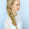 Over-The-Shoulder Mermaid Braid Hairstyles (Photo 17 of 25)