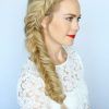 Double-Braided Single Fishtail Braid Hairstyles (Photo 7 of 25)