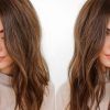 Loose Waves With Unshowy Curtain Bangs (Photo 3 of 18)