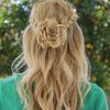 Braids And Flowers Hairstyles (Photo 1 of 15)