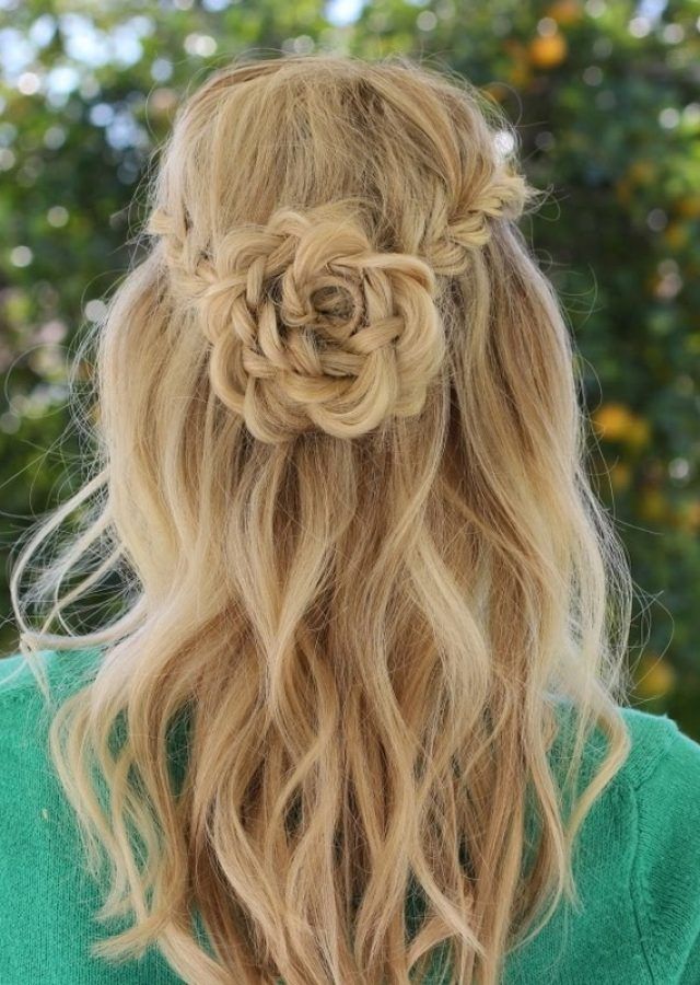 15 Best Ideas Braids and Flowers Hairstyles
