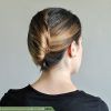 Sleek French Knot Hairstyles With Curls (Photo 22 of 25)
