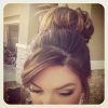 Low Messy Bun Wedding Hairstyles For Fine Hair (Photo 14 of 25)