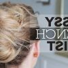 Messy French Roll Bridal Hairstyles (Photo 17 of 25)