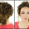 Updo Naturally Curly Hairstyles (Photo 3 of 15)