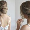 Bridesmaid’s Updo For Long Hair (Photo 4 of 25)