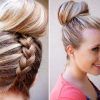 Braided Topknot Hairstyles (Photo 10 of 25)