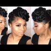 Twisted Faux Hawk Updo Hairstyles (Photo 4 of 25)