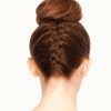 Upside Down French Braids Into A Bun (Photo 4 of 15)