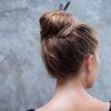 Bun Updo With Accessories For Thick Hair (Photo 9 of 25)