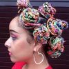 Colorful Yarn Braid Hairstyles (Photo 16 of 25)