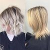 Messy Blonde Lob With Lowlights (Photo 22 of 25)
