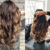 Brown Curly Hairstyles With Highlights (Photo 12 of 25)