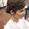 Halo Braid Hairstyles With Long Tendrils (Photo 3 of 26)