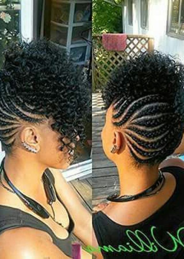 25 Collection of Braided Mohawk Hairstyles with Curls