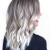 Icy Ombre Waves Blonde Hairstyles (Photo 4 of 25)