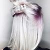 Voluminous Platinum And Purple Curls Blonde Hairstyles (Photo 7 of 25)