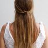 Easy Half Updo Hairstyles (Photo 4 of 15)