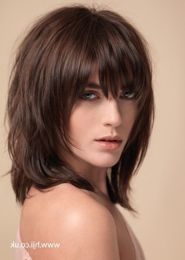 The 15 Best Collection of Medium Shaggy Hairstyles with Bangs