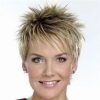 Choppy Pixie Haircuts With Blonde Highlights (Photo 17 of 25)