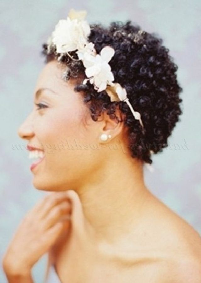 Top 15 of Wedding Hairstyles for Short Afro Hair
