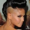 Rihanna Black Curled Mohawk Hairstyles (Photo 19 of 25)