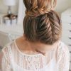 Fishtailed Snail Bun Prom Hairstyles (Photo 11 of 25)