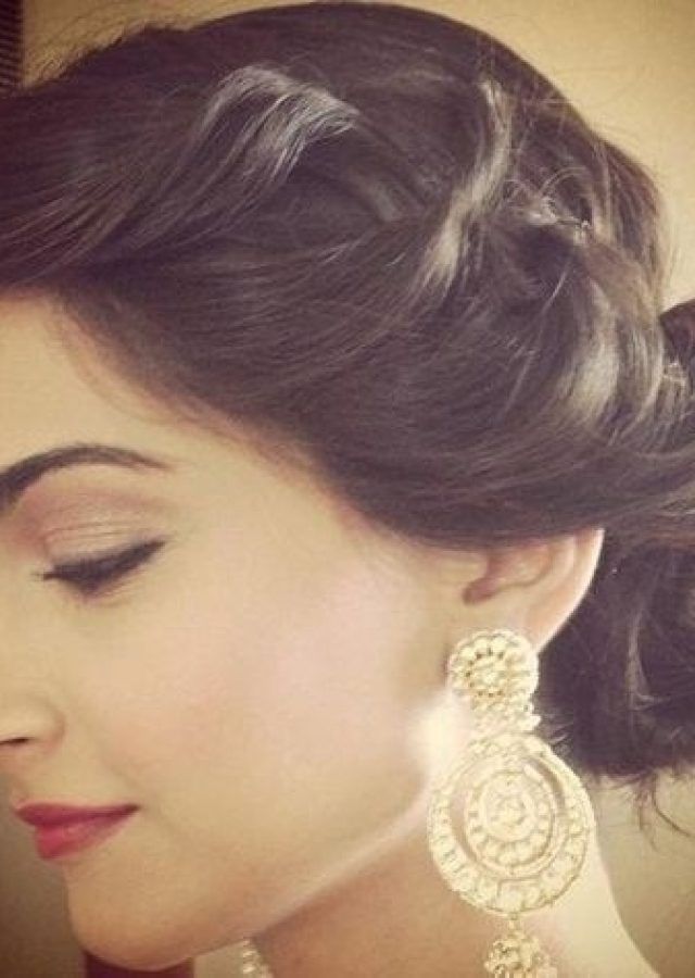 15 Best Collection of Indian Bun Wedding Hairstyles