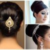 Indian Bridal Hairstyles For Medium Length Hair (Photo 4 of 15)