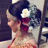 Bridal Flower Hairstyle (Photo 2 of 25)