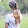 Low Haloed Braided Hairstyles (Photo 5 of 25)