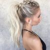 Mohawk Braid And Ponytail Hairstyles (Photo 7 of 25)