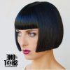 Sharp And Blunt Bob Hairstyles With Bangs (Photo 18 of 25)