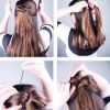 Thin Double Braids With Bold Bow (Photo 4 of 15)