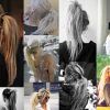 Messy And Teased Gray Pony Hairstyles (Photo 17 of 25)