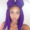 Purple Passion Chunky Braided Hairstyles (Photo 8 of 25)