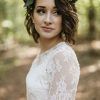 Bohemian Curls Bridal Hairstyles With Floral Clip (Photo 10 of 25)