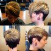 Long Pixie Hairstyles With Dramatic Blonde Balayage (Photo 16 of 25)
