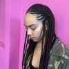 Back And Forth Skinny Braided Hairstyles (Photo 17 of 25)
