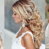 Bohemian Curls Bridal Hairstyles With Floral Clip (Photo 13 of 25)