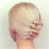 Knotted Braided Updo Hairstyles (Photo 12 of 25)