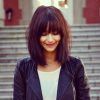 Long Bob Hairstyles With Bangs (Photo 19 of 25)