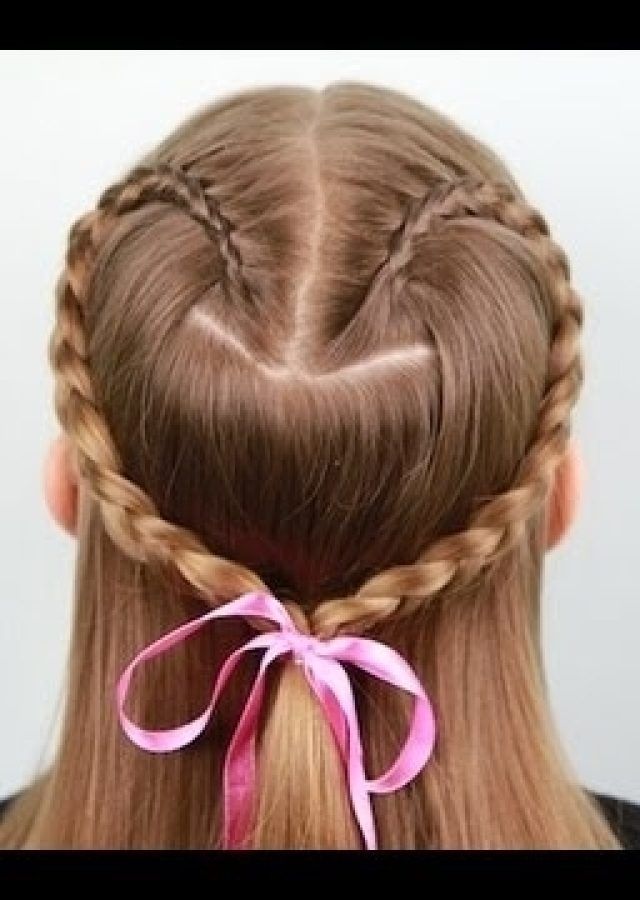 2024 Latest Heart Braided Hairstyles