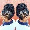 Flat Twist Updo Hairstyles On Natural Hair (Photo 14 of 15)
